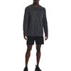 Under Armour Fitted Long Sleeve Crew Neck T-Shirt Men Tops Dark-Gray 1359873-012