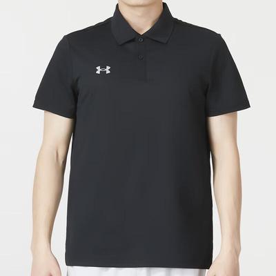 Men's Knit Short Sleeve Polo Shirt