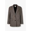 Herringbone Wool Blend Jacket 9175412982ar