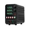 Bench DC Power Supply Variable 120V 3A Digital Display Adjustable Switching Regulated Power Supply CV CC with Data Storage, Output Switch, USB Quick