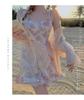 2025 Women's Gentle Floral Summer Dress & Sun Protection Cardigan Two-Piece Set