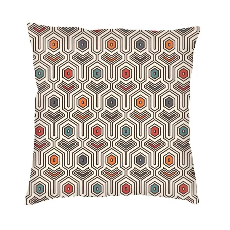 Colorful Pattern Throw Pillowcase Living Room Decorative African Ethnic Geometric Floral Cushion Cover