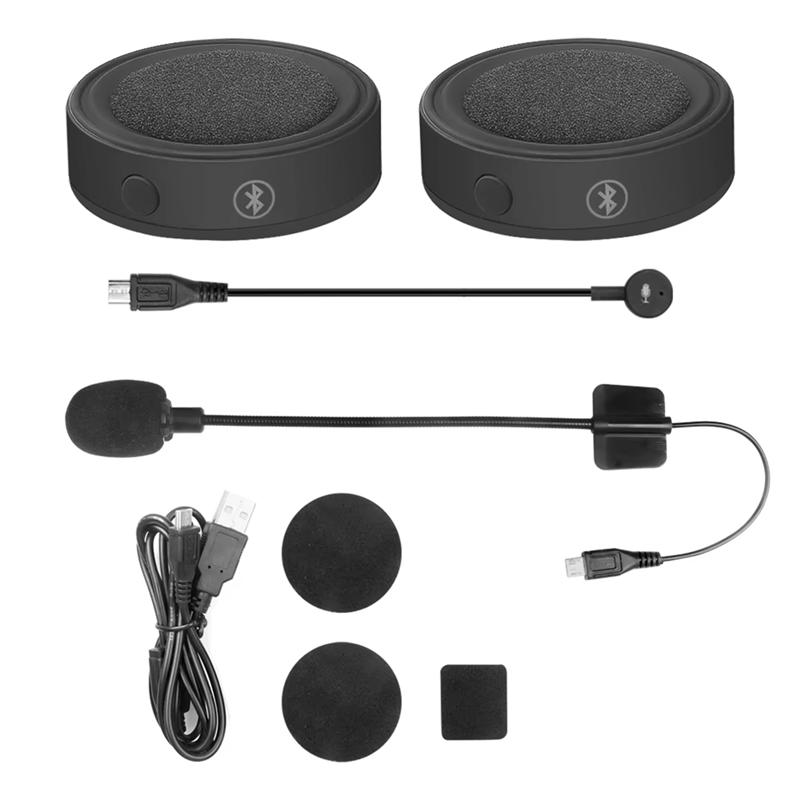 NEW-Bluetooth 5.0 Wireless Handsfree Motorcycle Noise Reduction Earphone Stereo Music Player