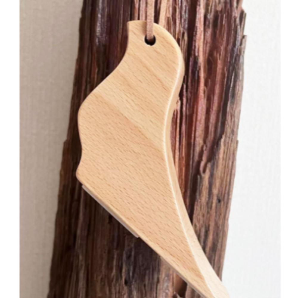 Door Wedge Wooden Bird Door Stopper Floor Stop Wall Protector Funny Door Suction Home