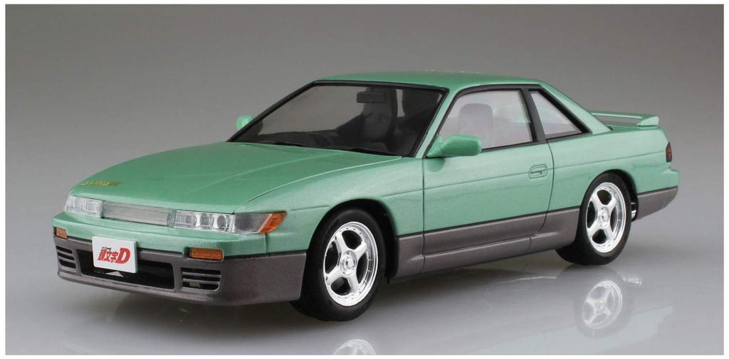 Aoshima Bunka Kyozai Initial D 11 Koichiro Ikeya S13 Silvia Scale Plastic Model No. 1/24