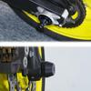 Xitomer Rear & Front Axle Sliders Fit for MT-07 FZ 07 2014-2024 MT 07 FZ 07 Motorcycle Front Rear Fork Wheel Frame Sliders with Swing Arm Bobbins