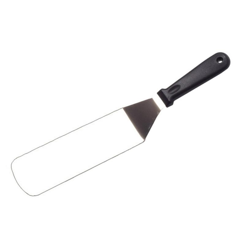 Edelstahl-Spatel Holzgriff Pfannenwender Steak Bratspatel Küchenwerkzeuge Werkzeuge