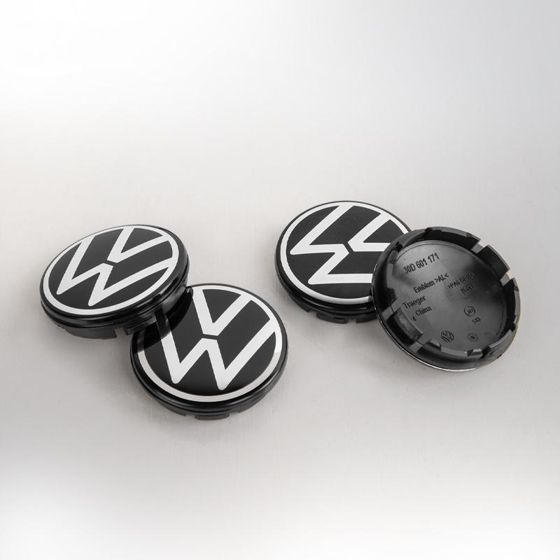 Για VOLKSWAGEN VW 4τμχ 55mm 56mm 65mm 70mm Στυλ Αυτοκινήτου Καλύμματα Κέντρου Τροχού Καλύμματα Κέντρου Κέντρου Σήματα Αξεσουάρ Για VW Golf 4 5 6 CC POLO 3