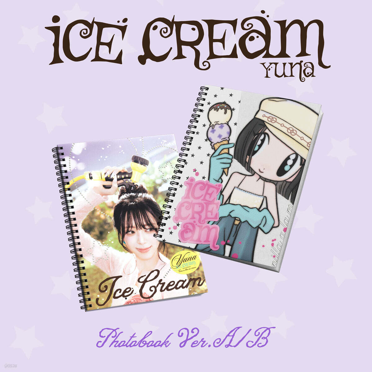 Yuna (ITZY) - Ice Cream [Photobook Ver.] [2-Type Set]