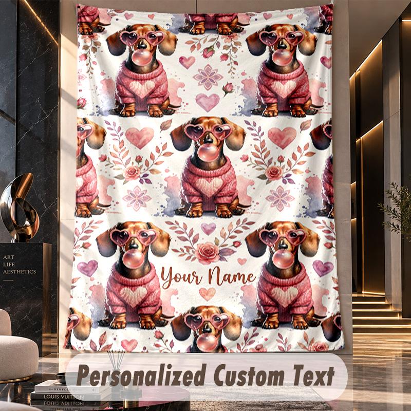 Cute Bear Friends Cafe Theme Wall Tapestry Customized With Name Text Personalized Hanging Tapestry For Bedroom Living Room Decor