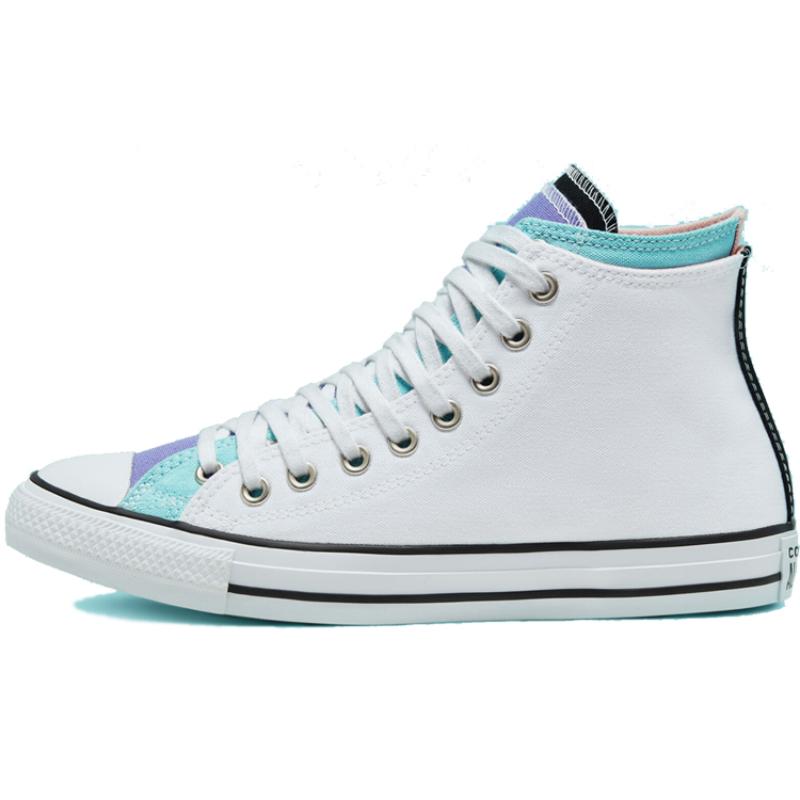 

Converse Chuck Taylor All Star Двойной верх Удобные и Универсальные Высокие парусиновые Унисекс Белые 37.5