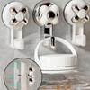 4 Pcs Light Luxury Multi-Purpose Hook Detachable Wall Mount Hook Suction Cup Hook  Bathroom