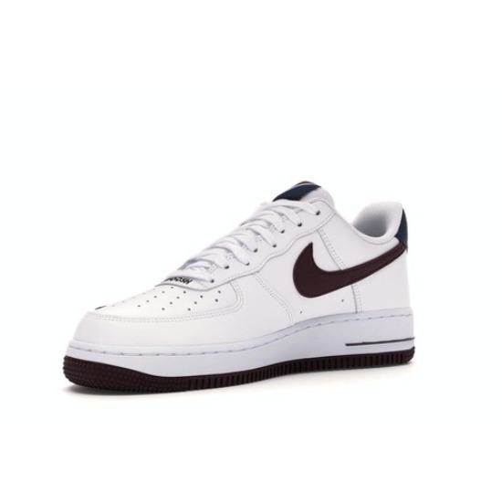 Nike Air Force 1 '07 LV8 White Night Maroon - CJ8731-100