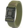 Nylon Tactical Belt with Automatic Buckle for Outdoor Work and Military Training