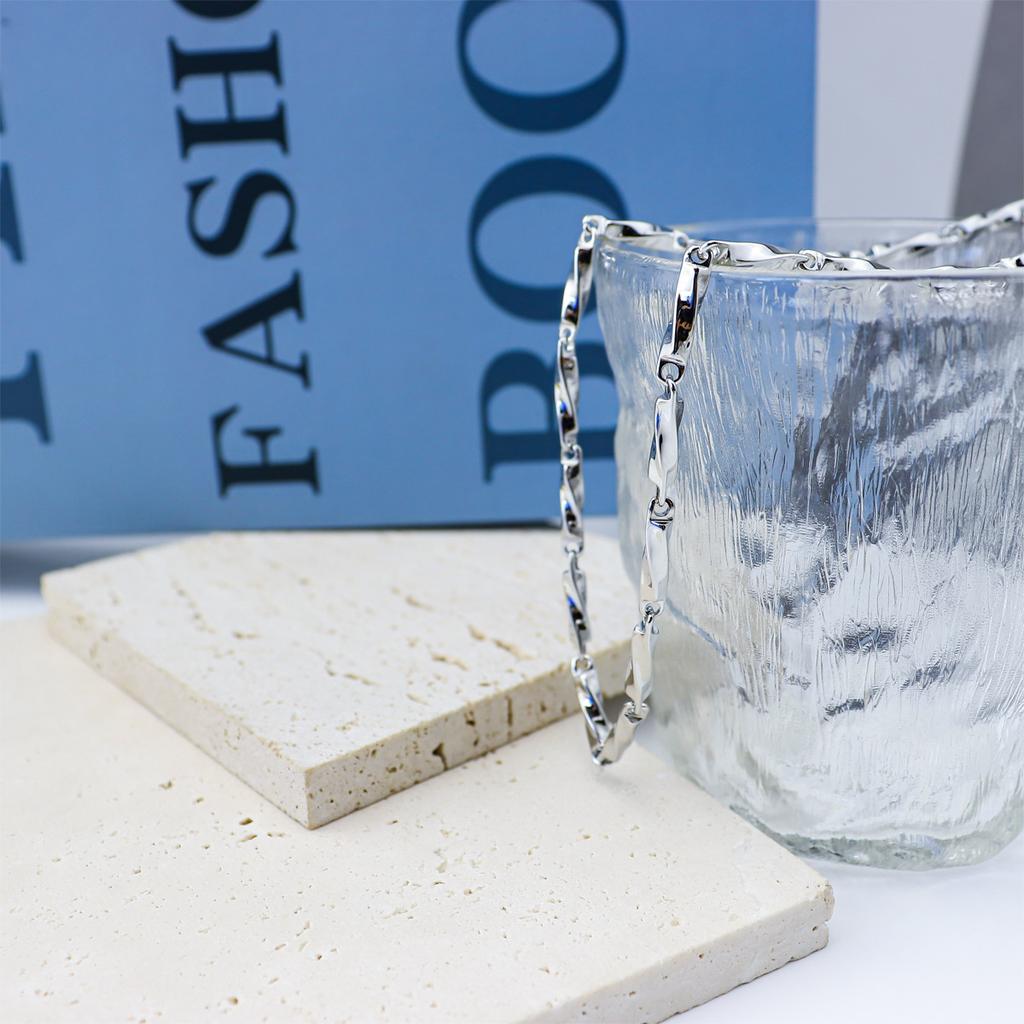 Ring Titanium Steel Necklace Star Tide Hip Hop Wind Clavicle Chain Couple Melon Seed Chain