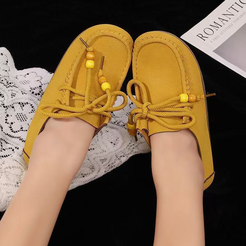 Женские Birkenstocks на толстой подошве, всесезонные, новая весенне-осенняя универсальная модель, на шнуровке, ретро, повседневные женские туфли Birkenstocks 40