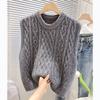 Women's Autumn and Winter Round Neck Hollow Casual Knitted Sweater Vest