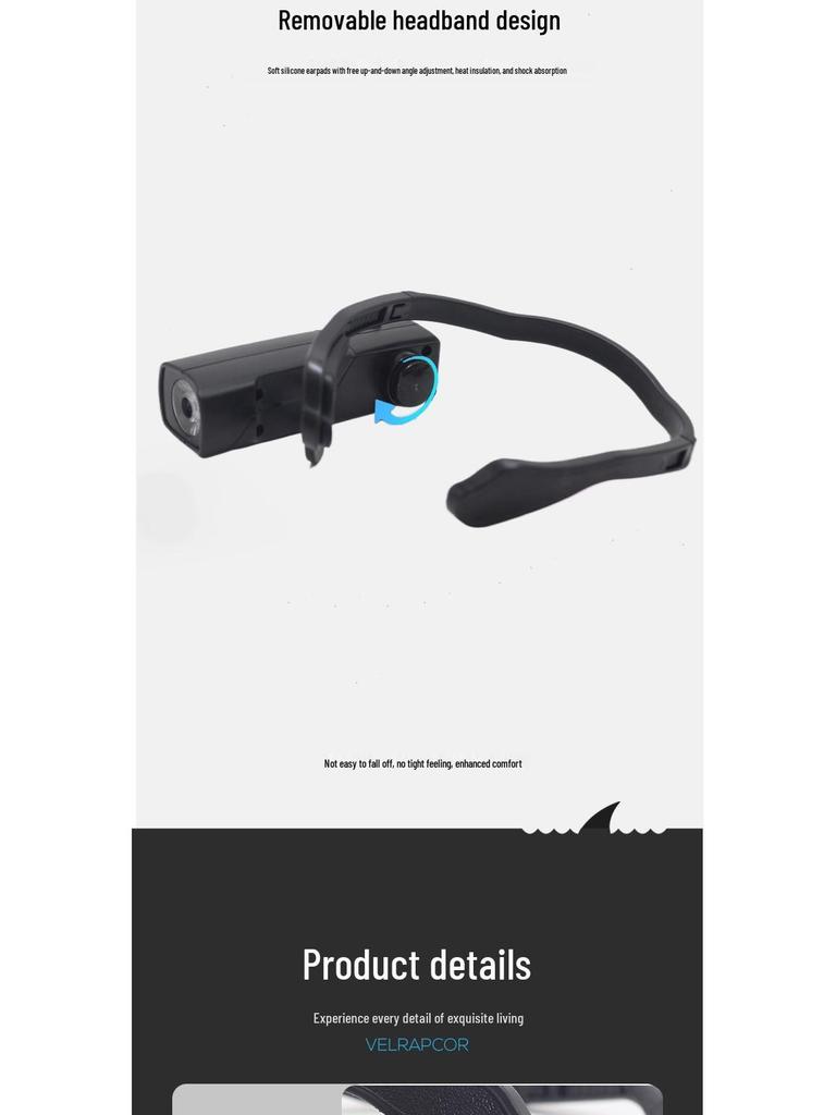 2025 Ultra-Bright Multifunctional LED Ear-Hanging Light for Outdoor Night Fishing & Mountaineering