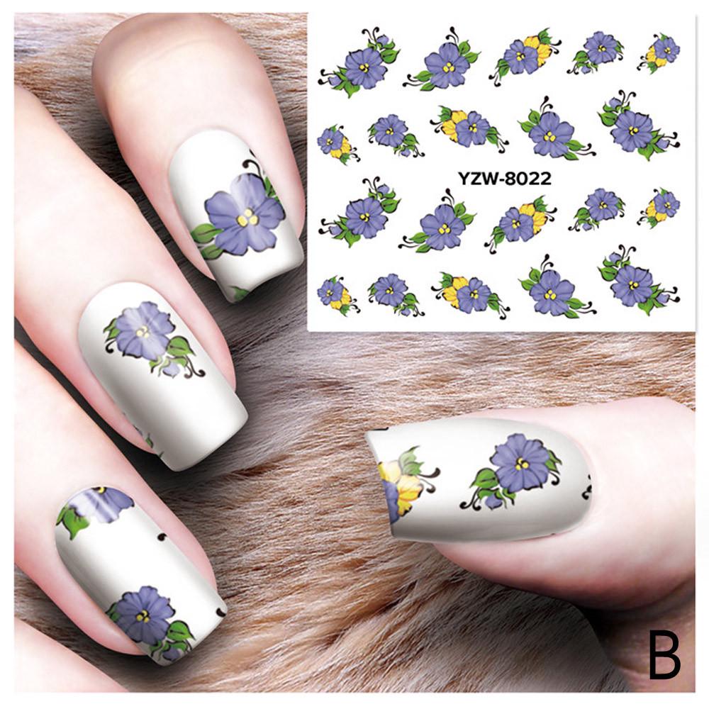 DIY Nagelapplikation, selbstklebend, Blumen-Rattan-Nagelaufkleber, Spitzendesign, Nagelpaste