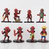 Deadpool Cute Blind Box Figures Collection Eight Pvc Designs For Enthusiasts