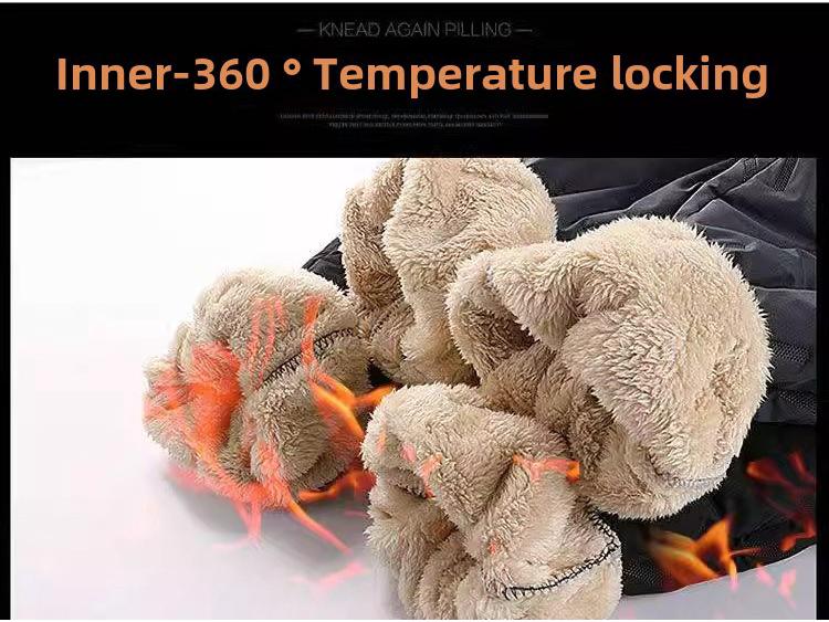 Pánské zimní voděodolné zateplené tepláky z jehněčí kůže - Hřejivé plyšové, odolné proti chladu, ležérní bavlněné kalhoty, módní velká velikost.