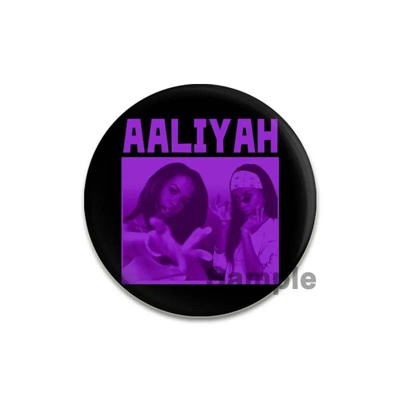 32/44/58mm Pop Hip Hop Rap Star Singer Metal Brooch Handcrafted Backpack Clip Fan Collection Commemorative Gift Tinplate Pin Badge