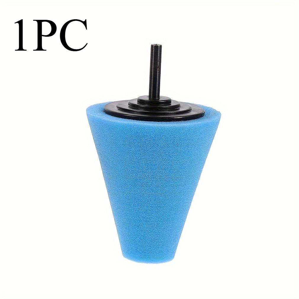 1/3/5 peças Esponja Cônica de Polimento Buffing Para Cuidado de Cubo de Roda de Carro Automotivo, Bola de Polimento Buffing de Polimento de Metal Para Alumínio