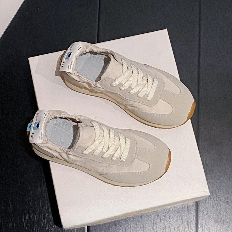 

Новые стили спортивных кроссовок для бега, повседневной обуви и дышащей обуви на толстой подошве 38 бежевый