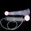 Irrigator Sex Supplies Waterproof Portable Moderate Colorful Dildo Horse Realistic Squirting Penis