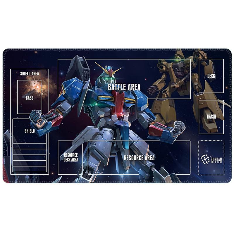 Diy Gundamed Amuro Ray Fllay Allster Card Battle Mat Single Player Board Game Card Battle Card Anime Card Gift Toys
