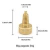 Pool Accessories Professional Billiard Cue Brass Weight Screw Butt Bumper Adjuster Tool