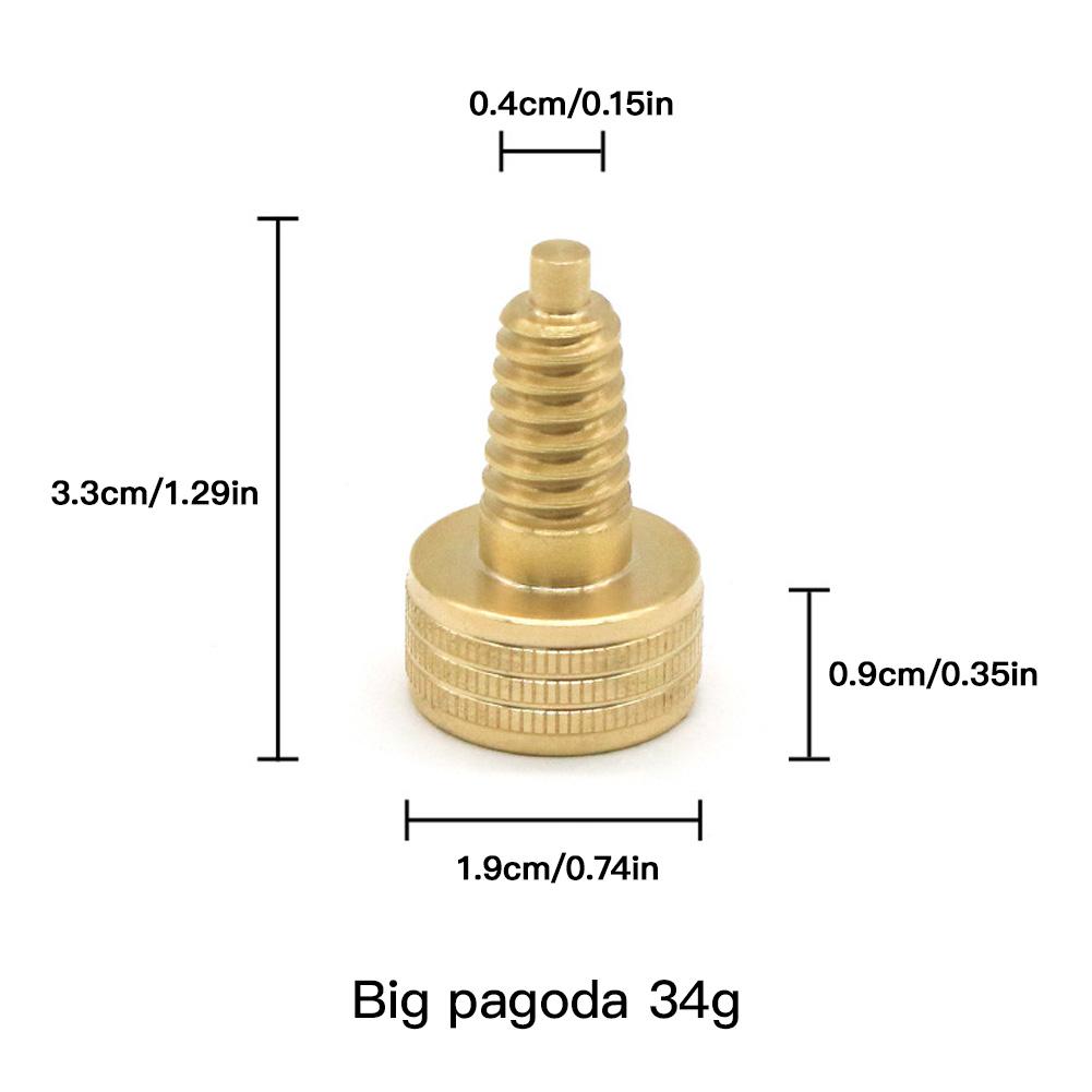 Pool Accessories Professional Billiard Cue Brass Weight Screw Butt Bumper Adjuster Tool