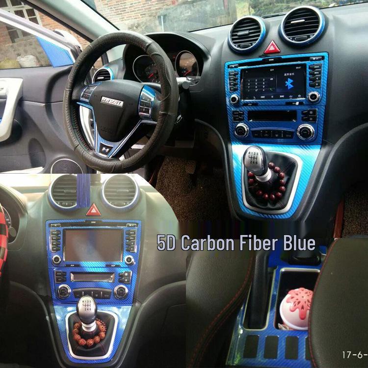 Haval H6 Carbon Fiber Gear Console Decorative Film