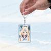 Cute Manga Sameko Saba Keychain Llavero Accessories Bag Cute Anime Kawaii Farming Charm Women's Keyrings Fans Gift