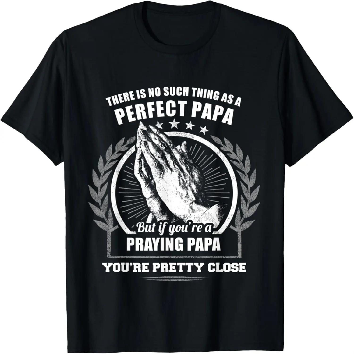 

Perfect PAPA Praying PAPA Novelty Christian T-Shirt XXXXXL різнокольоровий