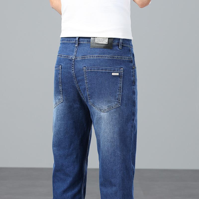 Men's Jeans Korean Style Foreign Trade Cotton Stretch Trousers Men's Pants Men's Clothing