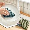Water Drop Shape Dish Scrubber Sponge Non Scratch Kitchen Sponge Cleaning Pad  Kitchen Accessories