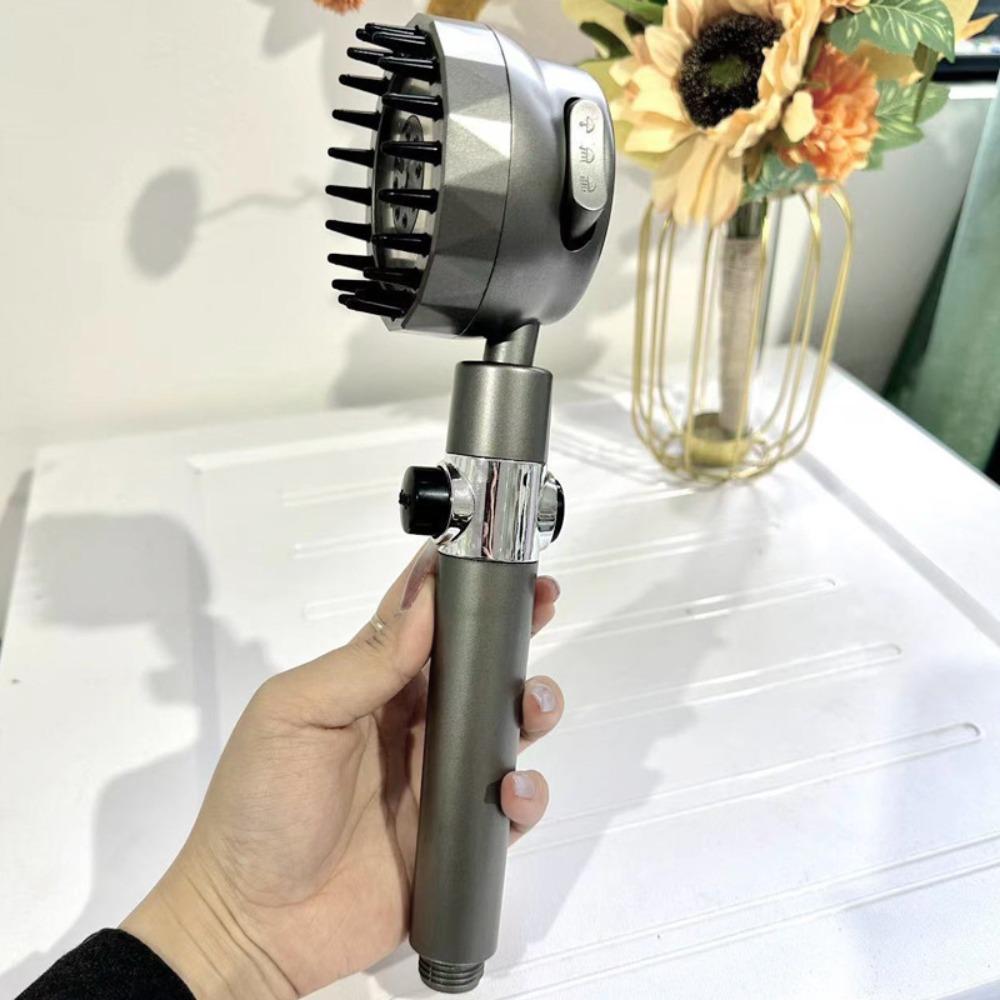 

Душевая головка с высоким давлением и фильтром для душа с эффектом дождя, ванна gray-shower head