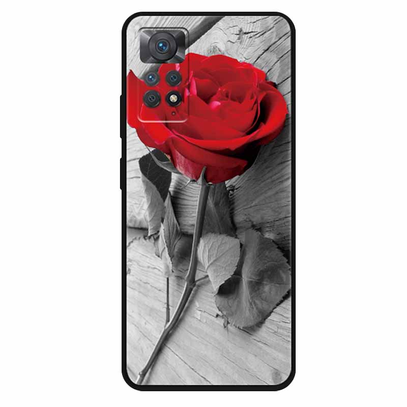 For Xiaomi Redmi Note 11 Pro 4G Case Soft Space Marble TPU Silicone Back Cover For Xiaomi Redmi Note 11Pro 4G Cases Bumper Shell