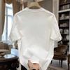 Heavy Trendy Brand Pure Cotton Printing Men'S Short-Sleeved T-Shirt Trendy Casual Round Neck T-Shirt