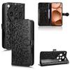 For Oppo Find X8 Ultra 5G Wallet Case Dot Pattern Imprint PU Leather Phone Cover