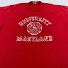 Vintage 80er Jahre UNIVERSITY OF MARYLAND T-Shirt GROSS terrapins ncaa college park