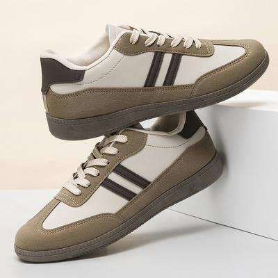 New Breathable Casual Men's Shoes Spring Board Shoes Low Top Lightweight White Shoes Fashion Trend Sports Shoes