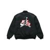 Jordan Jumpman Classics Solid Single-Breasted Long Sleeve Cotton Jacket Men Jackets Black CT3462-010