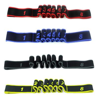 Yoga Stretch Resistance Bands Fitness Elastic Band Yoga Band Professional Gymnastics Adult  Girl Latin Training Bands Pilates