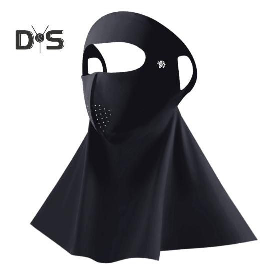 Face Guard Jednobarevně nastavitelný střih Vynikající prodyšnost Ochrana před sluncem Natahovací UV ochrana Nákrčník