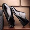 Men's Large Size Cross-Border Leather Shoes - Formal, Casual, Korean Style, Trendy British Design