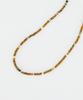 Douhab Pebble – Moss Necklace / Brown