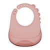 Cartoon dinosaur plate Children's complementary food Silicone plate bowl Fork spoon bib Anti-drop plate set