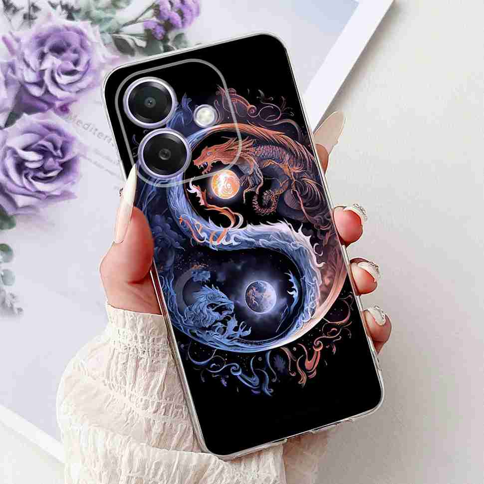 For Oppo A3 4G CPH2669 Funda Popular Painted Soft Silicone Phone Case For Oppo A3X A3 X 5G CPH2681 Back Cover Casing